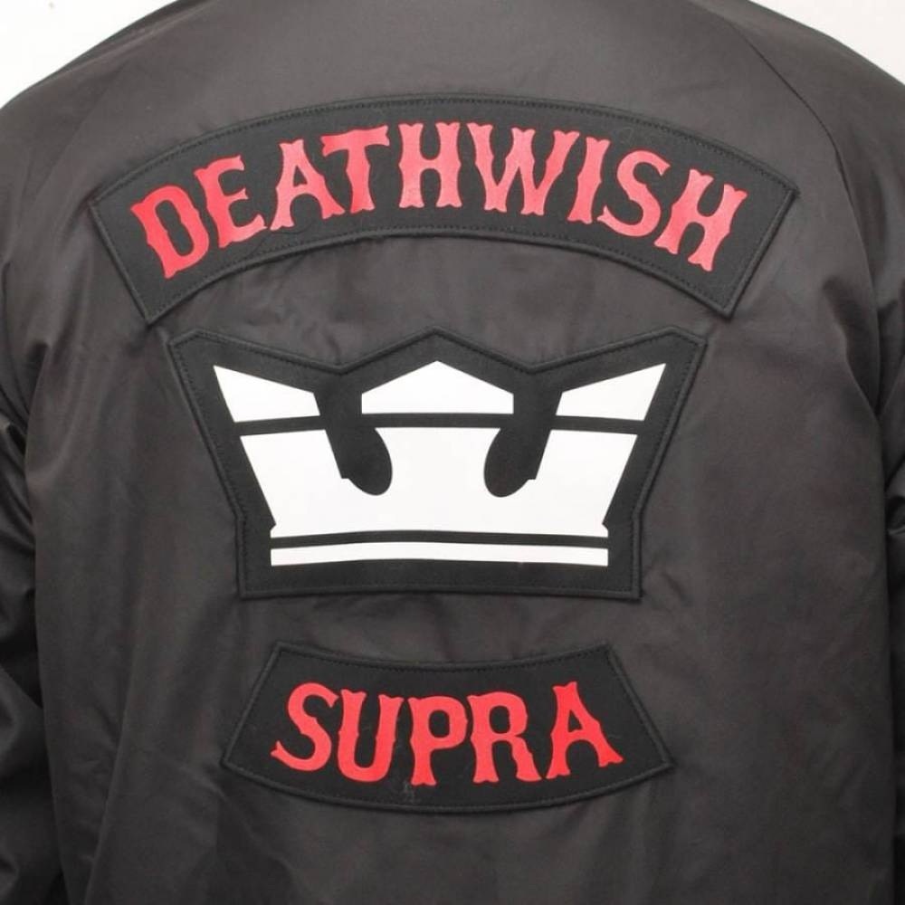 SUPRA FOOTWEAR
Supra Footwear Supra Crown Coalition
'Deathwish' Coach's Jacket - Picture 2 of 9
